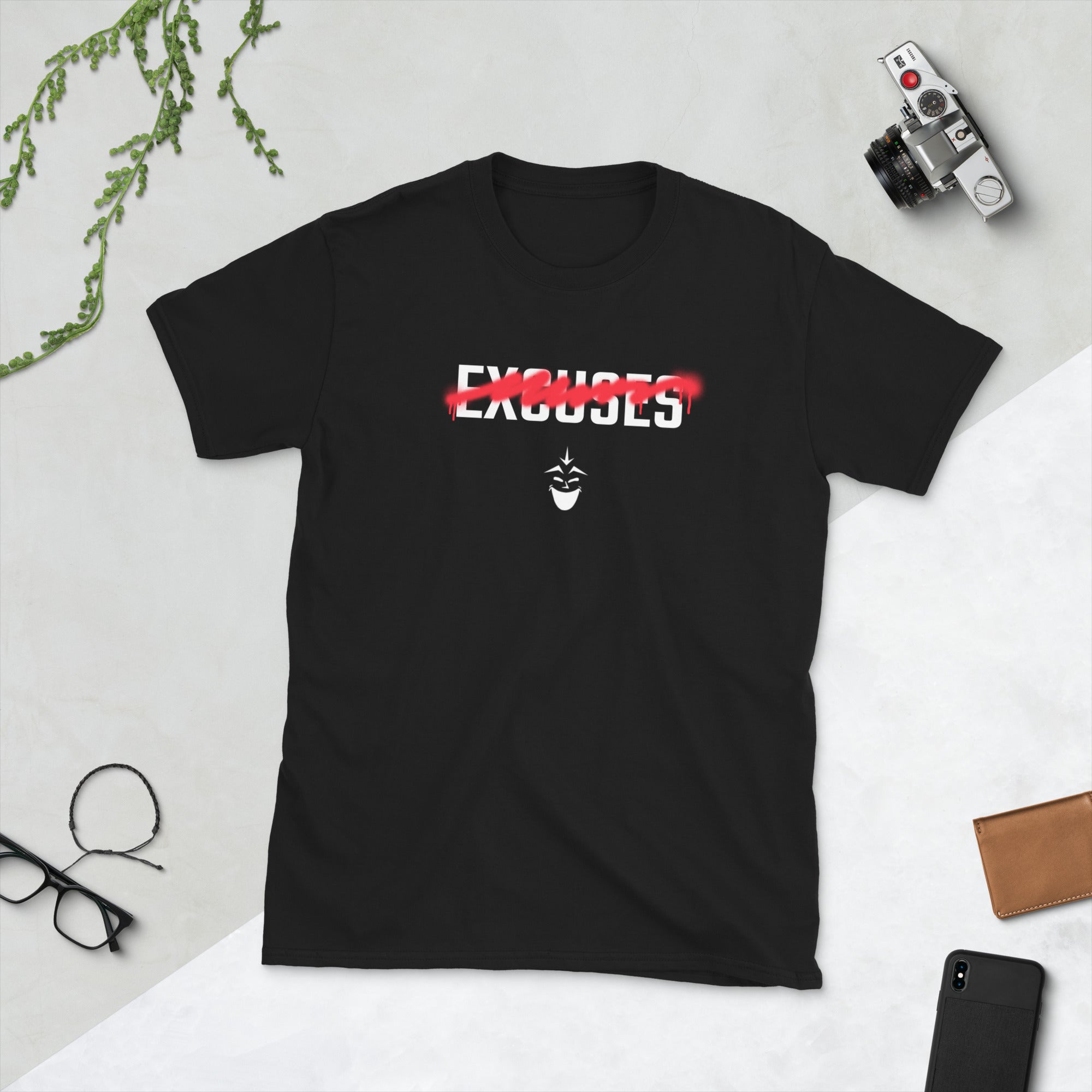 No Excuses Short-Sleeve Unisex T-Shirt